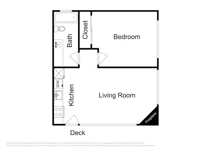 Seaside Escape Townhouse 1 Bedroom 1 Bathroom Townhouse