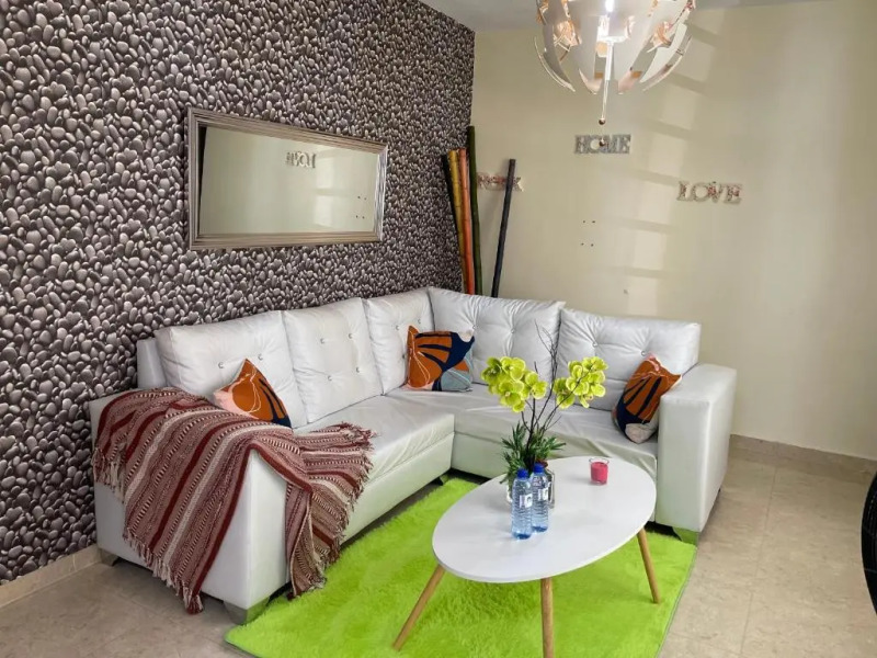 B-8 hermoso apartamento al pie de la montaña con piscina total mente equipado