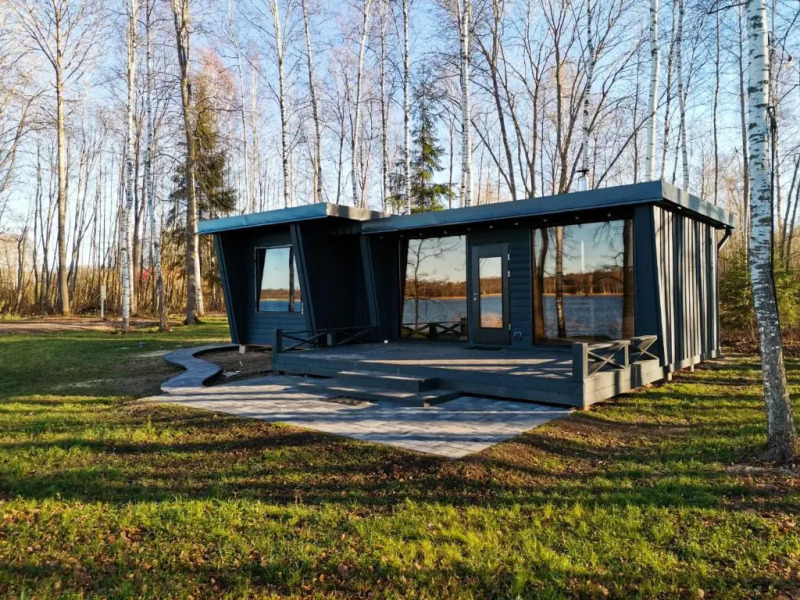 Pirtsmāja diviem Līčezeri