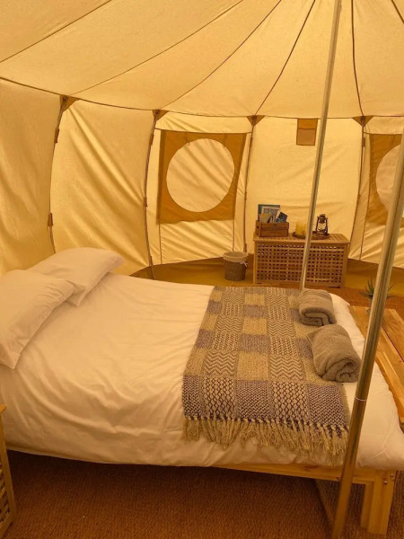 Beautiful Bell Tent Stay