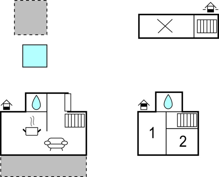 Beautiful Home in Fuzine With Jacuzzi, Wifi and 2 Bedrooms