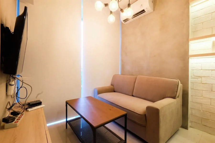 1BR for 3 Pax at Brooklyn Alam Sutera Apartment