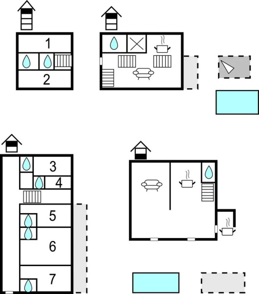 Awesome Home in Potomje With 7 Bedrooms, Wifi and Outdoor Swimming Pool