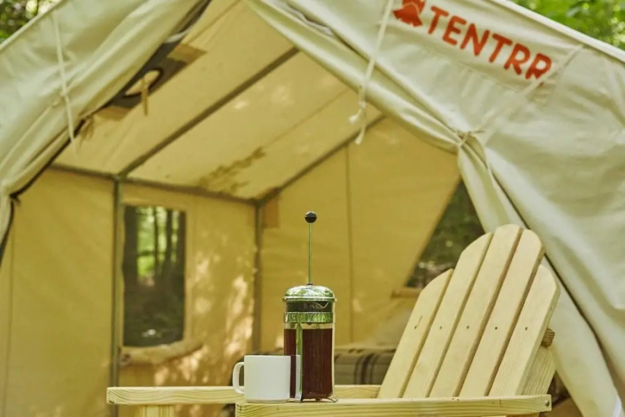 Tentrr - Adirondack Dream - Campsite