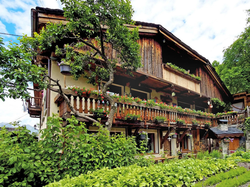 Superb Savoyard traditional chalet located 500 m from the slopes