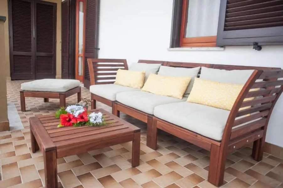 Apartment With one Bedroom in Pompei, With Shared Pool, Furnished Terrace and Wifi - Near the Beach