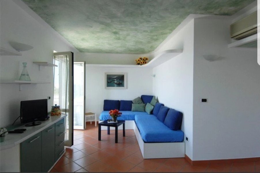 Apartment With 2 Bedrooms in Vibonati, With Wonderful sea View, Furnis