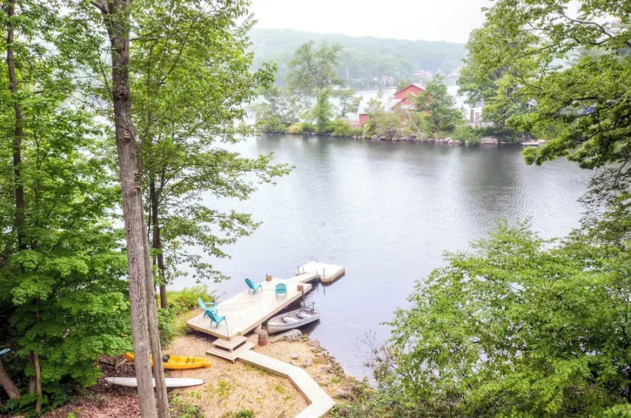 Waterfront Highland Lake Home w/ Deck + Dock