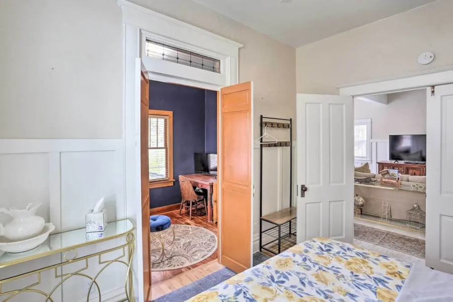 Mountain-view Lead Home w/ Patio + Fire Pit!