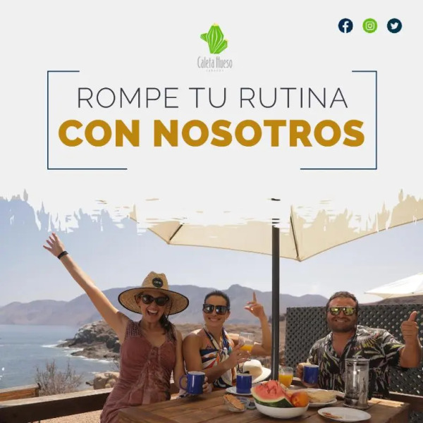 cabañas caleta hueso