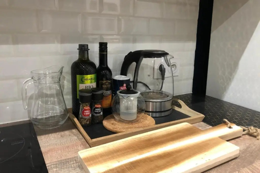 Appart moderne 1ch terrasse sur canal Lac à 400m