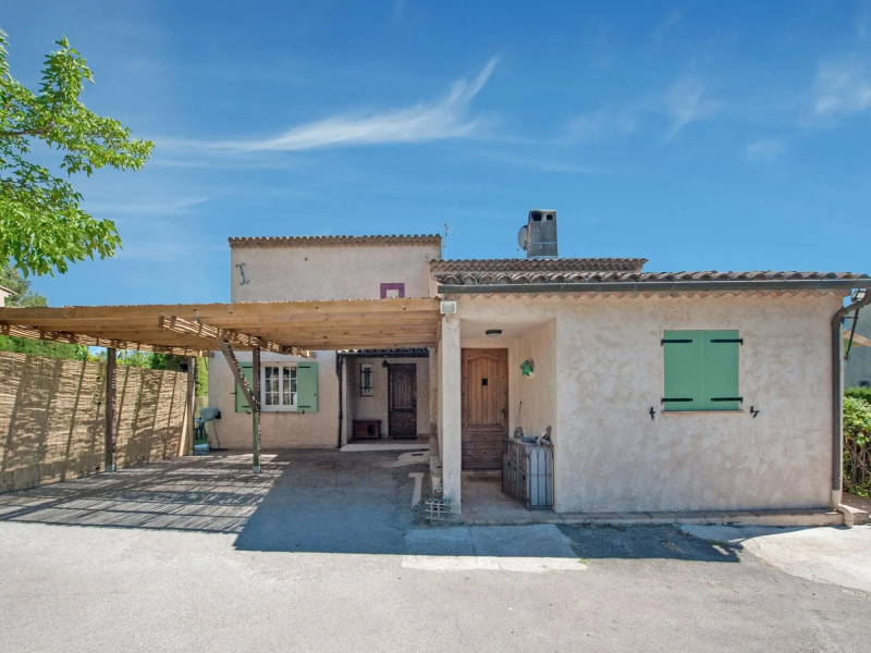 Holiday home in La Roquette sur Siane with furnished garden