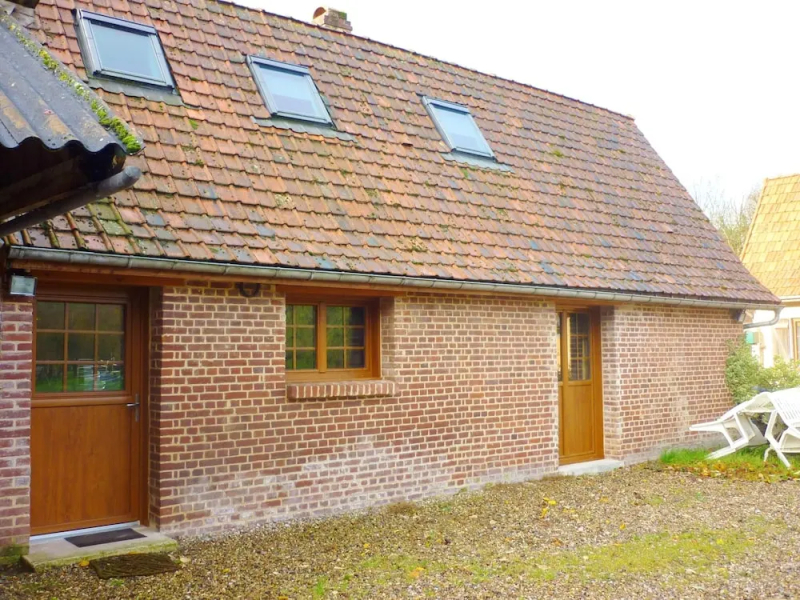 House With 2 Bedrooms in Touffreville-sur-eu, With Furnished Garden an