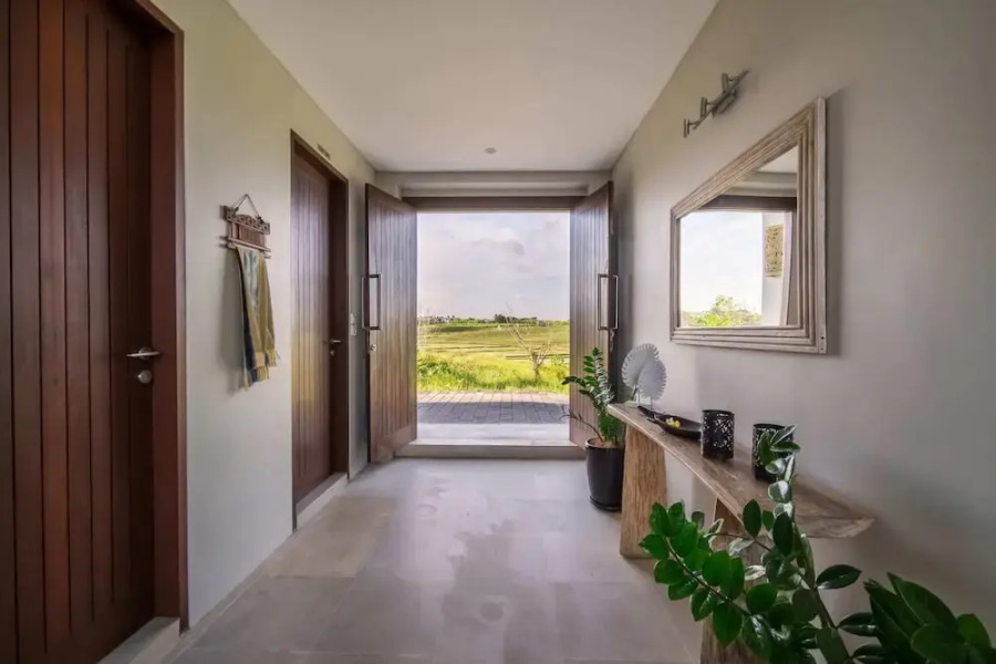 Peaceful Private Villa, 3 BR, Canggu With Staff