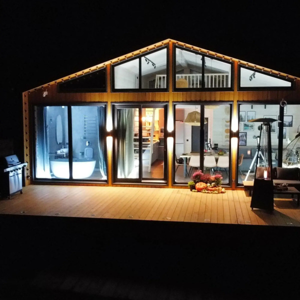 Дом с панорамным видом на Волгу