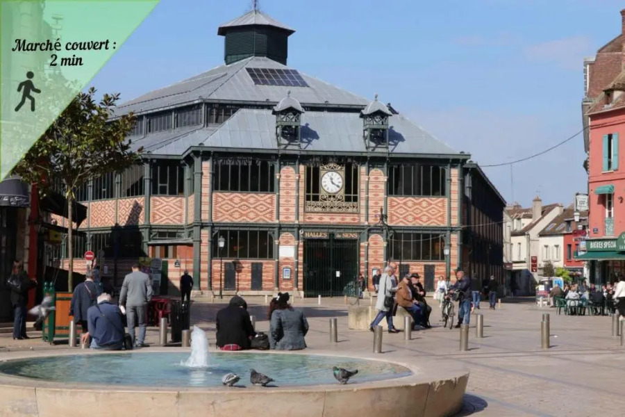 Coeur de ville I 50m² I Netflix I Lit Queen size