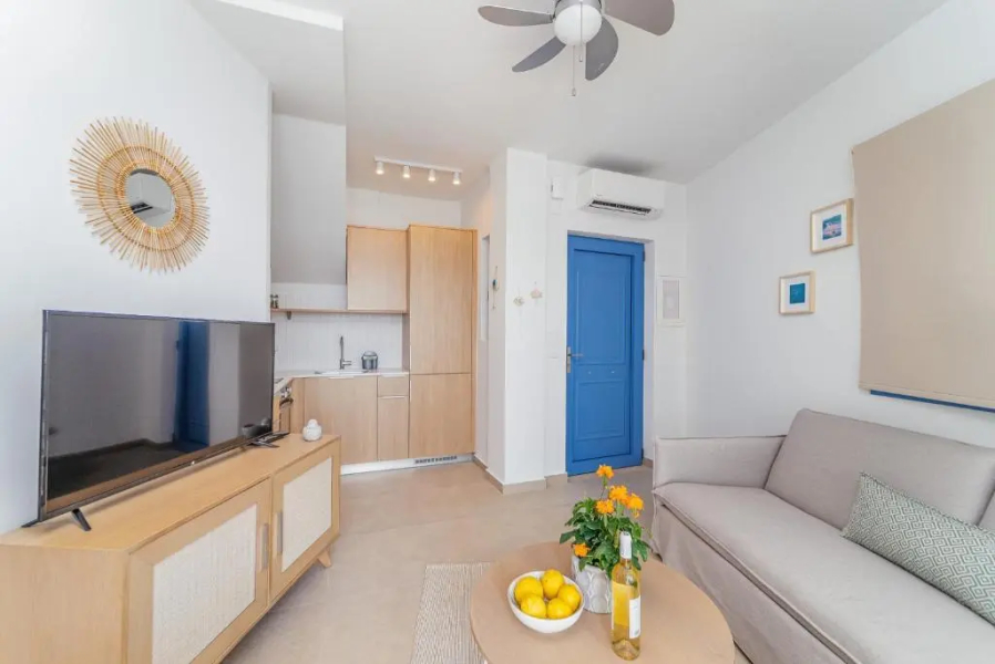 Lefkada Blue Luxury Apartments, Perigiali A5 Entrance Level