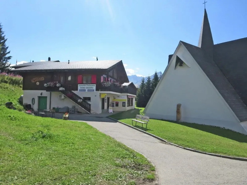 Detached Chalet at the alm in the Car-free Village of Rosswald. Outstanding View
