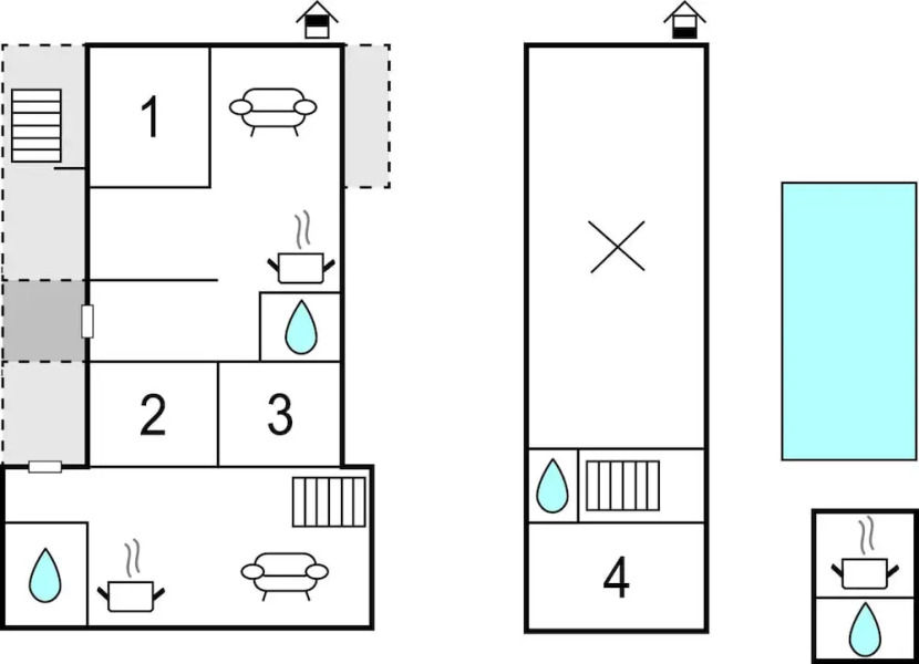 Stunning Home in Barisici With Wifi and 4 Bedrooms