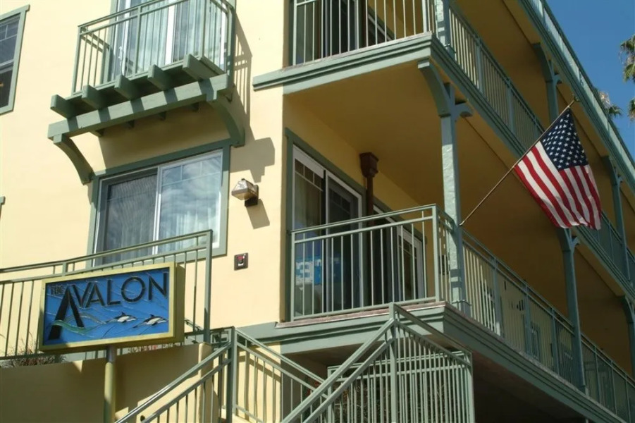 The Avalon Hotel on Catalina Island