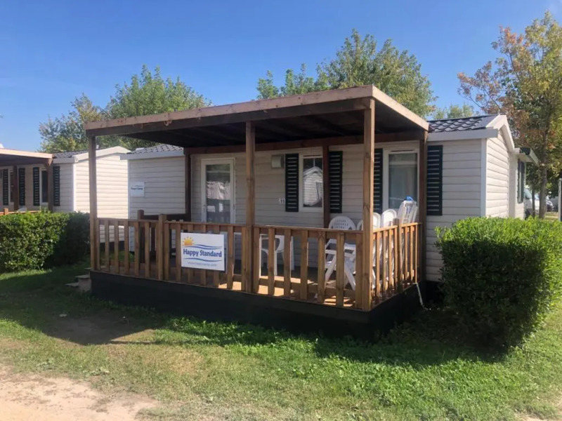 Happy Camp mobile homes in Butterfly Camping Village