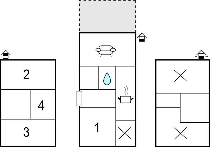 Beautiful Home in Vara With 4 Bedrooms and Wifi