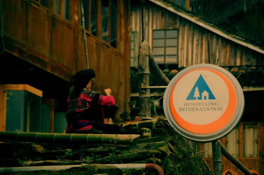 Dragon's Den Hostel in Longji Rice Terraces