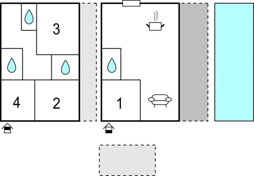 Stunning Home in Donje Rastane With Wifi, 4 Bedrooms and Outdoor Swimming Pool