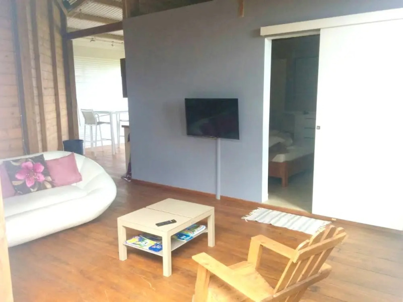 Bungalow With one Bedroom in Petit Bourg, With Wonderful sea View, Fur