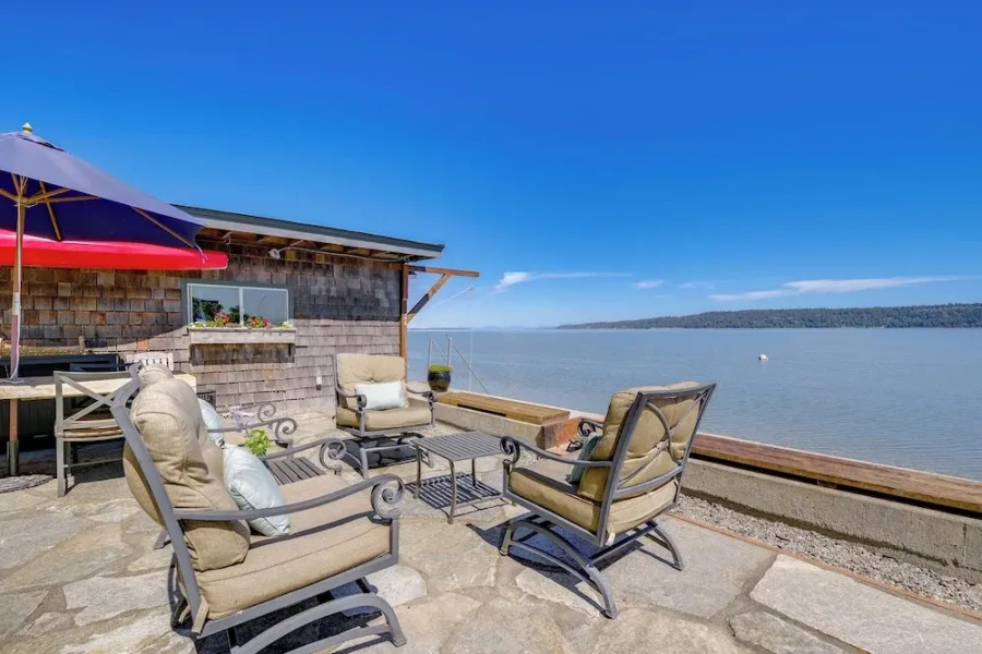 Waterfront Gem w/ 2 Patios on Camano Island