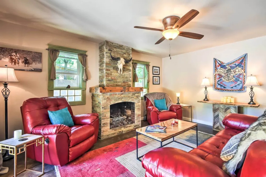 Cozy Home w/ Media Room: Short Walk to Taos Plaza!