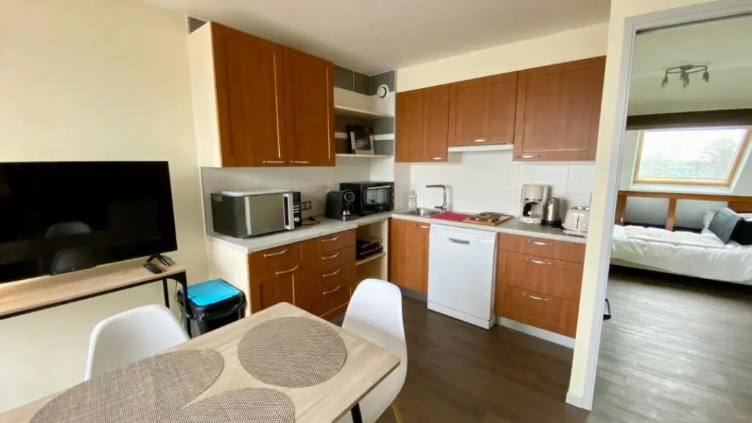 Plein Sud, appartement vue baie, accès direct plage