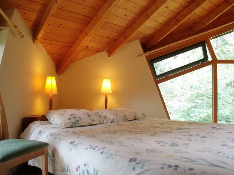 Ecological Holiday Home With Wood Stove Surrounded by Nature