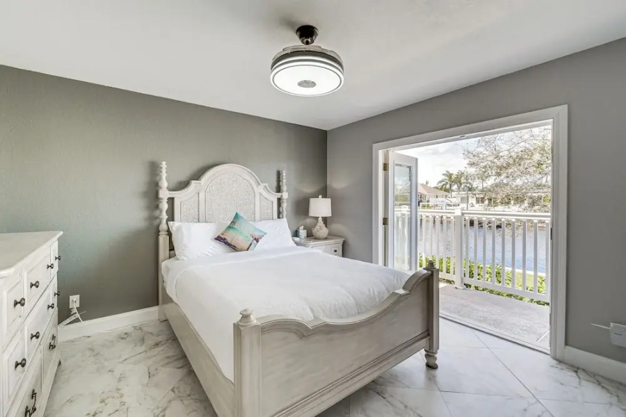 Luxe Waterfront Oasis w/ Dock, Heated Pool & Spa!