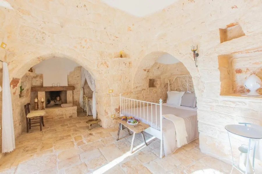 Trullo con piscina baby