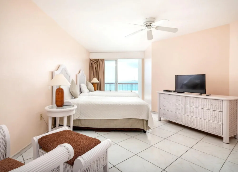 Apartment With 2 Bedrooms in Lowlands, With Wonderful sea View, Indoor Pool, Furnished Balcony