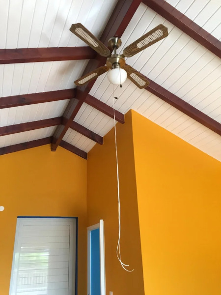 Studio in Capesterre Belle Eau, With Wonderful sea View, Furnished Terrace and Wifi - 15 km From the Beach