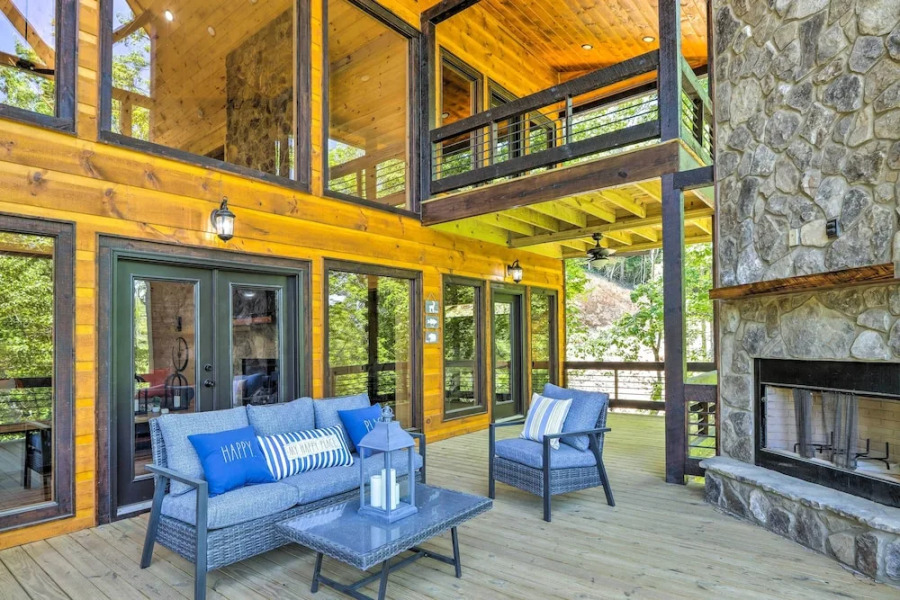 Riverfront Blue Ridge Escape w/ Scenic Views!