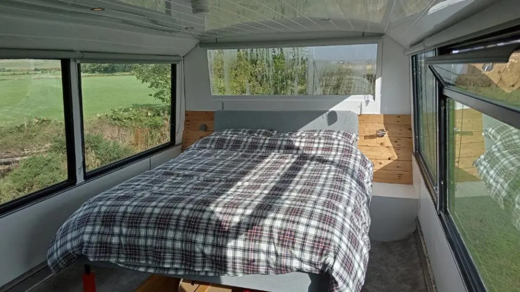 Lovingly converted self catering Double Decker Bus