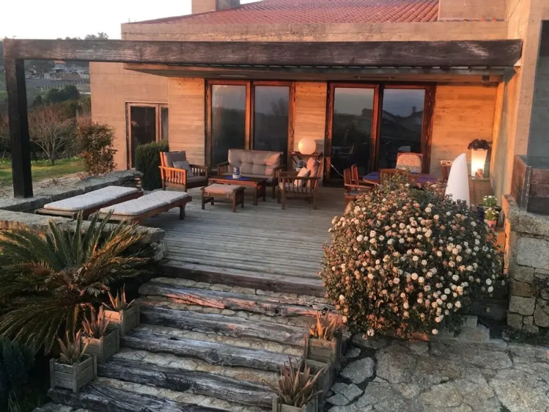 House With 3 Bedrooms in Sanjenjo, With Wonderful sea View, Furnished