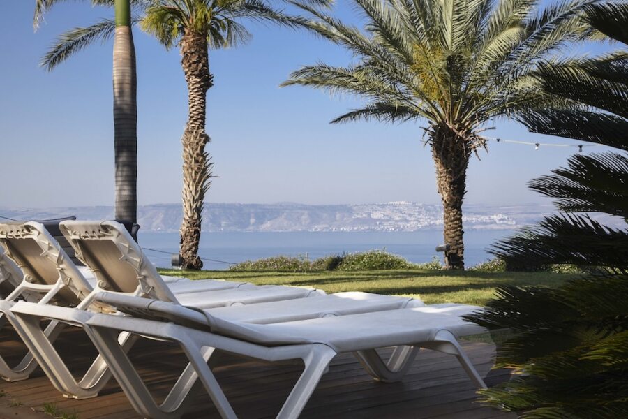 The White Cabins - View