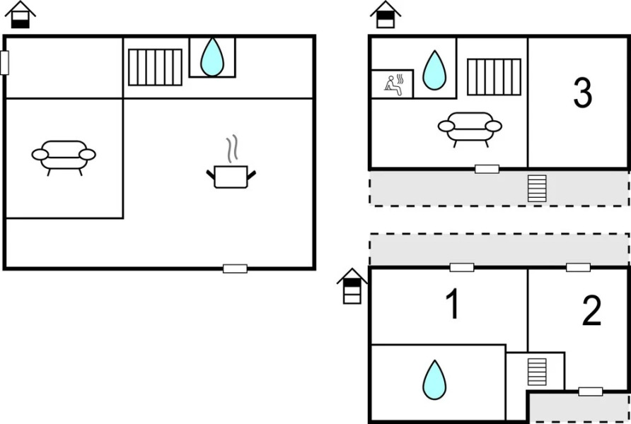 Nice Home in Pella -no- With 3 Bedrooms and Wifi