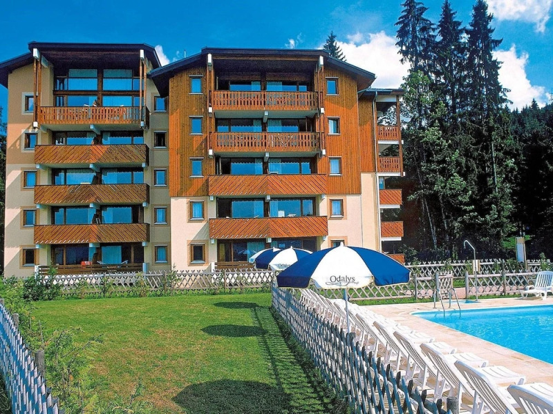 Rustic Studio in Wooded Area at 50 m. From the ski Lift