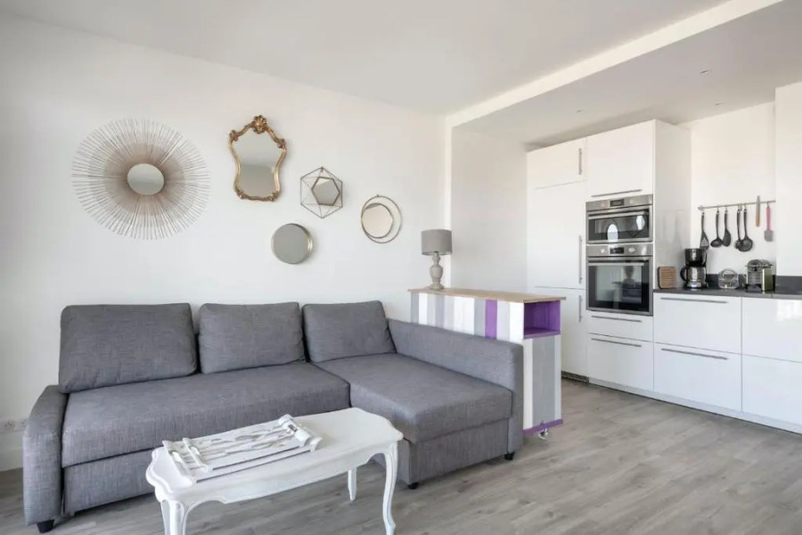 Appartement pour 4 personnes avec vue sur la marina de Pornichet