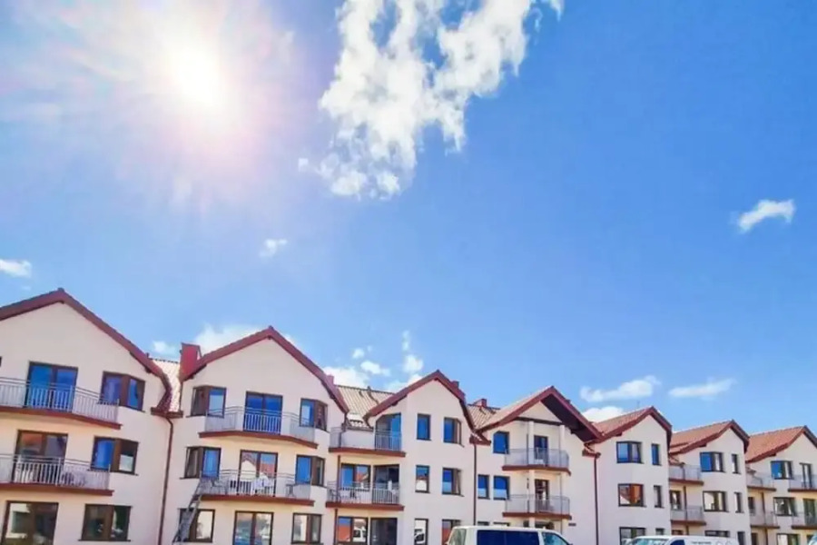 Unique Apartment With a Balcony in Darlowko