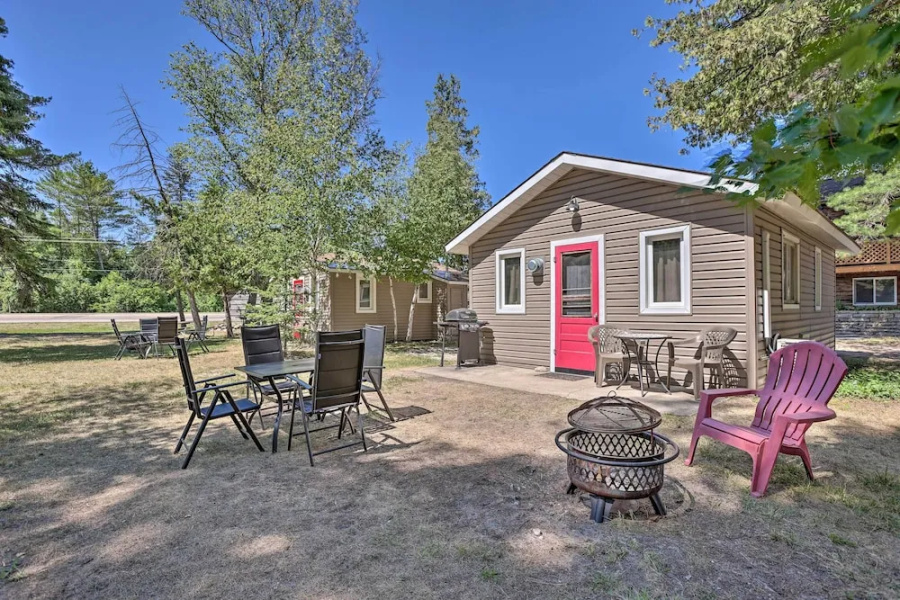Rustic Suttons Bay Cottage: Shared Dock & Fire Pit