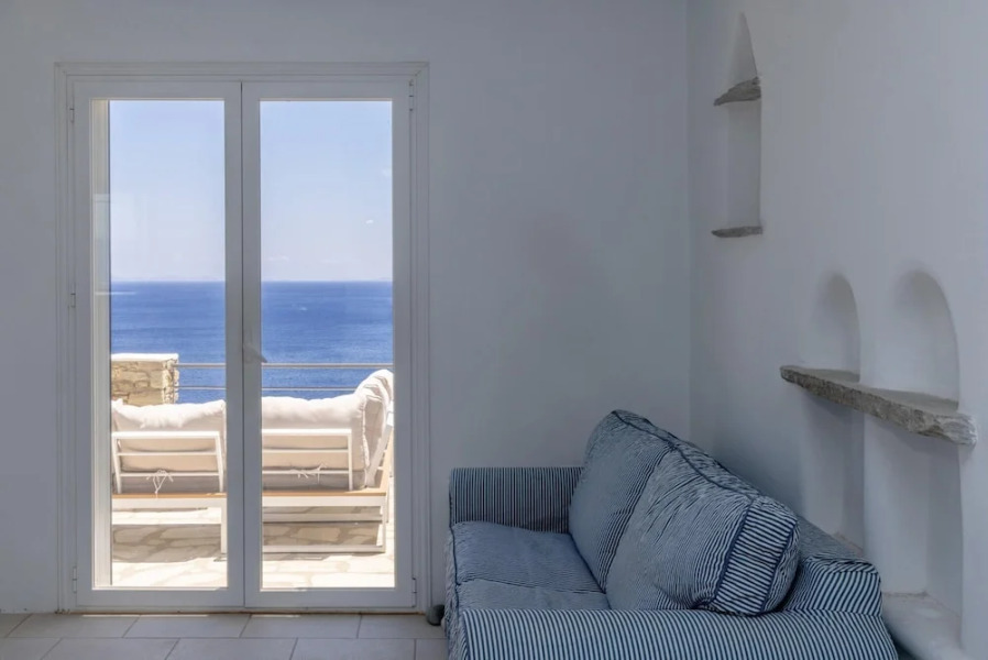 Aegean Whispers Sea Front Villa in Tinos