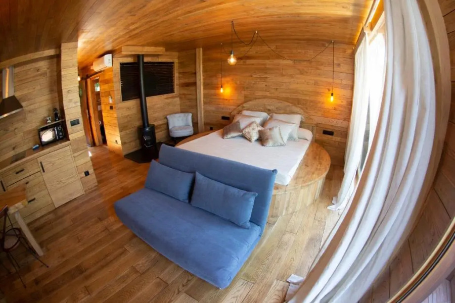 cabañas en el árbol costa da morte