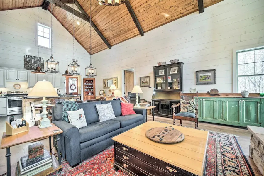 On 22 Acres: Cullowhee Craftsman Home w/ Mtn Views