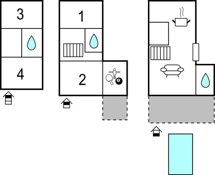 Awesome Home in Orbanici With 4 Bedrooms, Wifi and Outdoor Swimming Pool